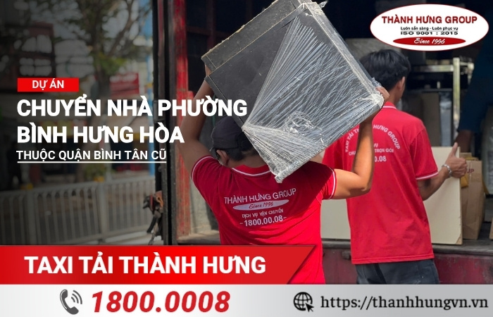 Dự án chuyển nhà Phường Bình Hưng Hòa