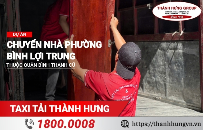 Dự án chuyển nhà Phường Bình Lợi Trung 