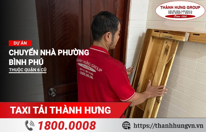 Dự án chuyển nhà Phường Bình Phú 