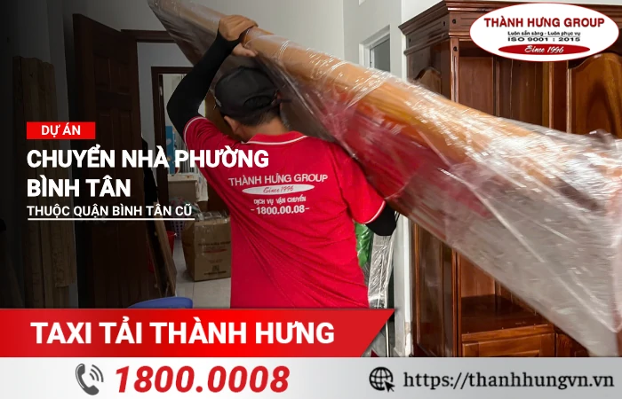 Dự án chuyển nhà phường Bình Tân