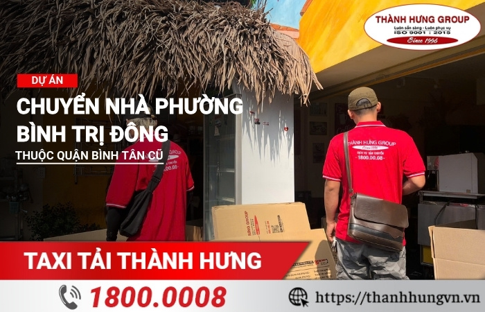 Dự án chuyển nhà Phường Bình Trị Đông