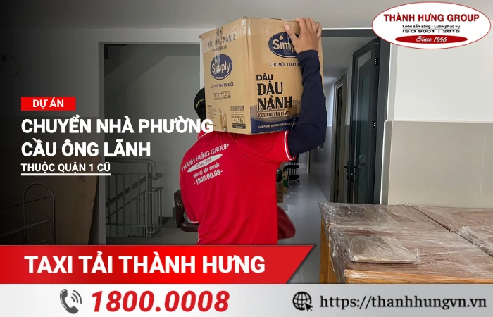 Dự án chuyển nhà Phường Cầu Ông Lãnh