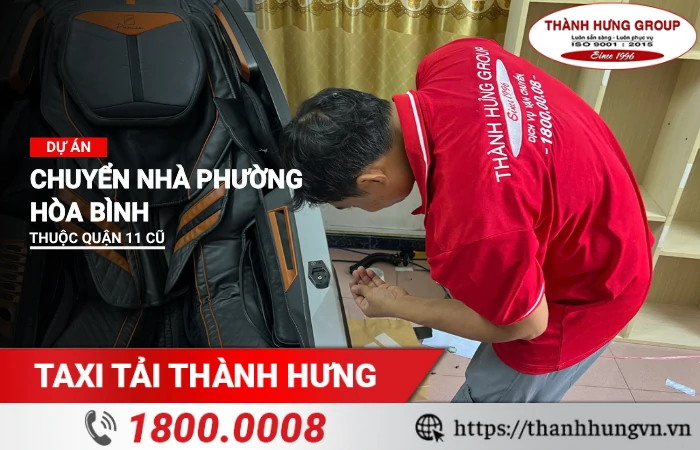 Dự án chuyển nhà Phường Hòa Bình