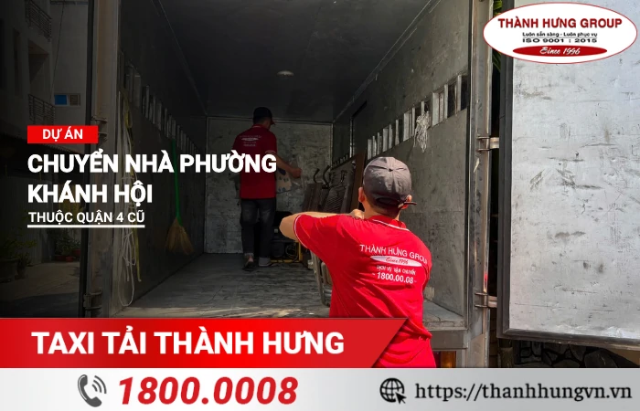 Dự án chuyển nhà Phường Khánh Hội 