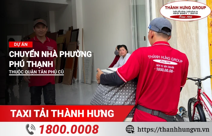 Dự án chuyển nhà Phường Phú Thạnh