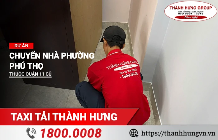 Dự án chuyển nhà Phường Phú Thọ