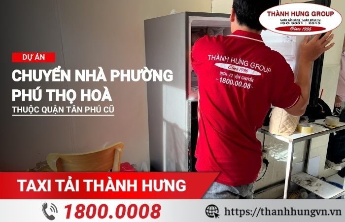 Dự án chuyển nhà Phường Phú Thọ Hòa