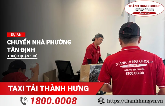 Dự án chuyển nhà Phường Tân Định