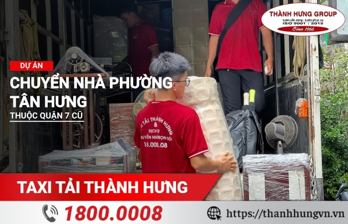 Dự án chuyển nhà Phường Tân Hưng