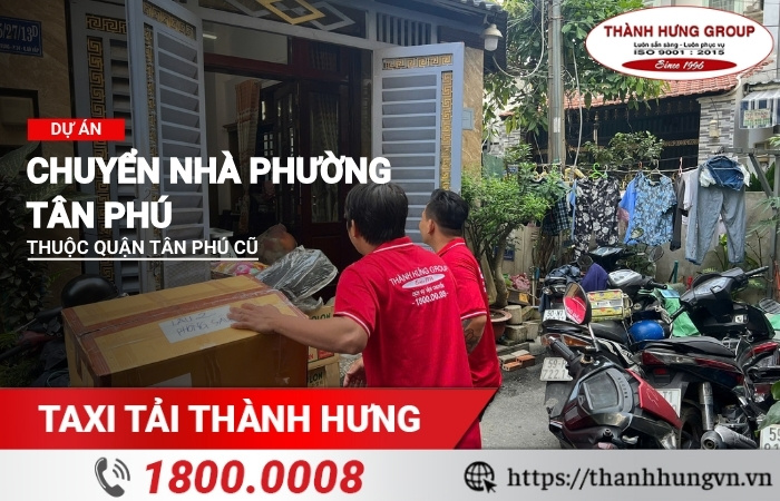 Dự án chuyển nhà Phường Tân Phú