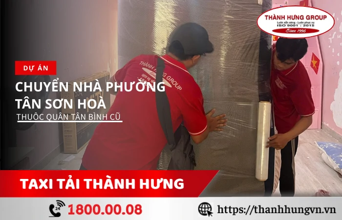 Dự án chuyển nhà Phường Tân Sơn Hoà