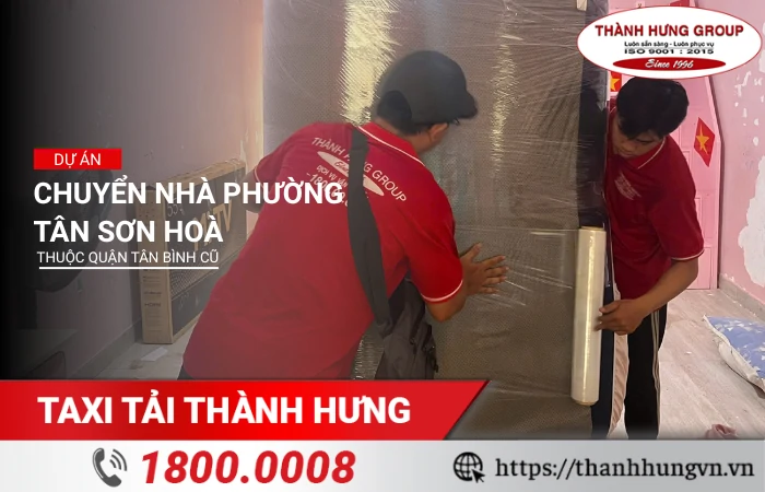 Dự án chuyển nhà Phường Tân Sơn Hoà