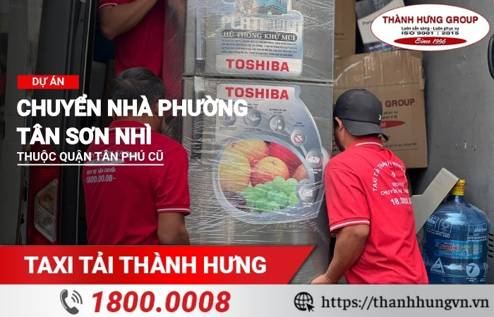 Dự án chuyển nhà Thành Hưng Phường Tân Sơn Nhì