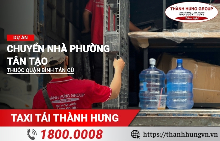 Dự án chuyển nhà Phường Tân Tạo 