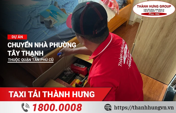 Dự án chuyển nhà Phường Tây Thạnh