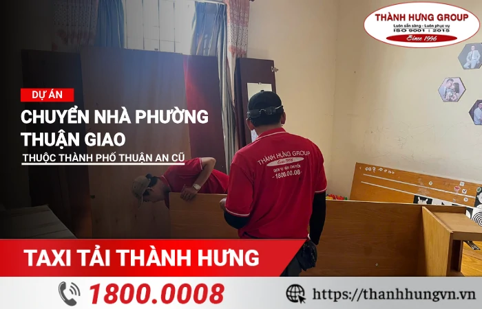 Dự án chuyển nhà Phường Thuận Giao
