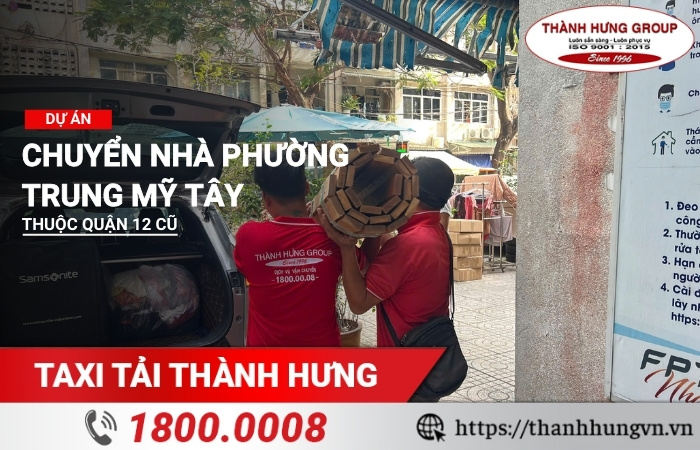 Dự án chuyển nhà Thành Hưng Trung Mỹ Tây