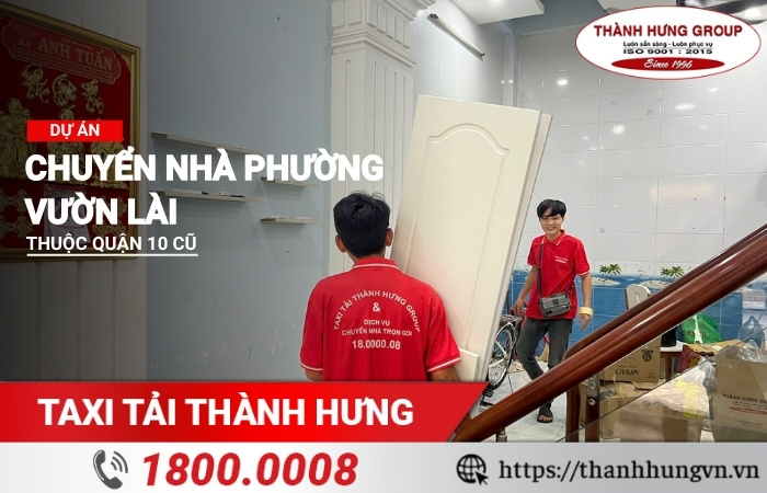 Dự án chuyển nhà Phường Vườn Lài