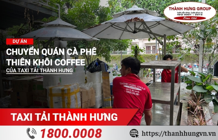 Dự án chuyển quán cà phê Thiên Khôi Coffee