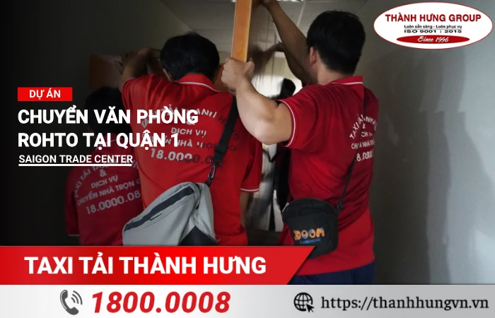 Dự án chuyển văn phòng Rohto