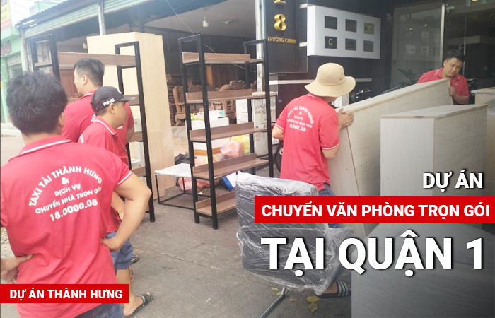 Dự án chuyển văn phòng trọn gói tại quận 1 TPHCM