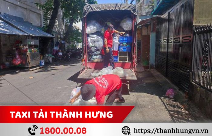 Giá thuê xe tải 8 tấn chở hàng uy tín giá rẻ - Xe tải Thành Hưng