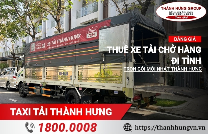 Giá thuê xe tải chở hàng đi tỉnh