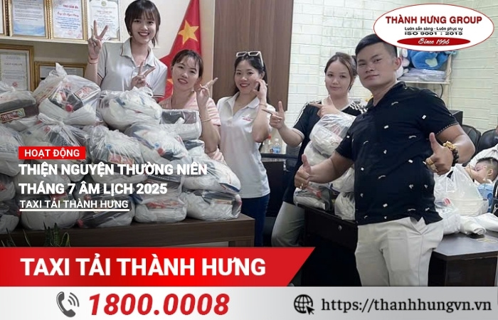 Hoạt động thiện nguyện thường niên tháng 7 âm 2025