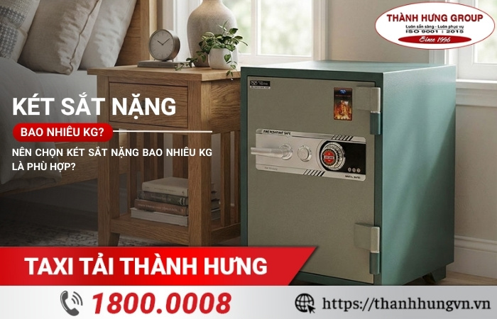 Két sắt nặng bao nhiêu kg?