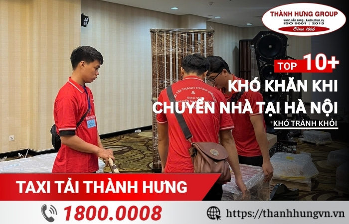 Khó khăn khi chuyển nhà tại Hà Nội