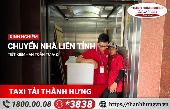 Kinh nghiệm chuyển nhà liên tỉnh