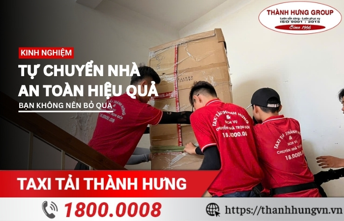 Kinh nghiệm tự chuyển nhà