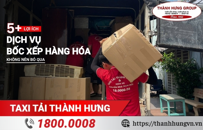 Lợi ích dịch vụ bốc xếp hàng hóa