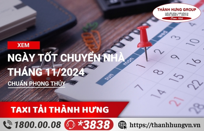 Ngày tốt chuyển nhà tháng 11