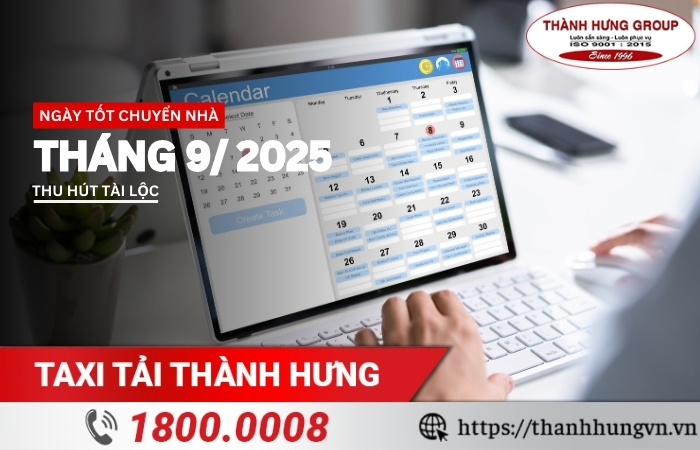 Ngày tốt chuyển nhà tháng 9
