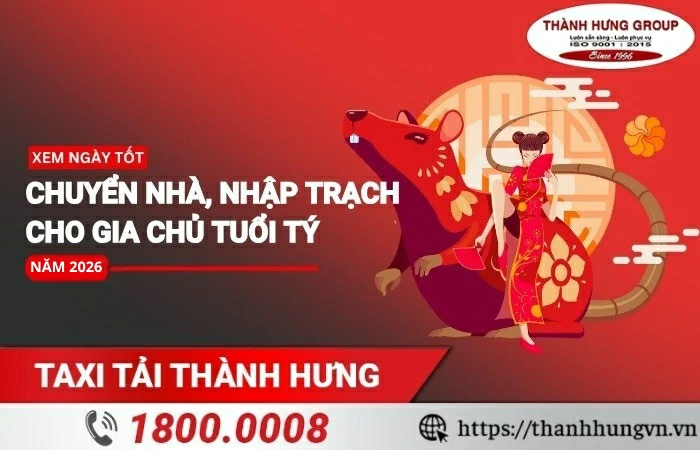 Ngày tốt chuyển nhà tuổi Tý
