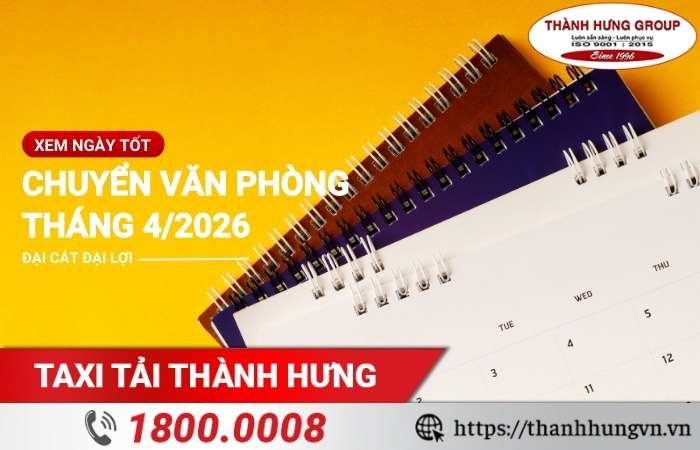 Ngày tốt chuyển văn phòng tháng 4