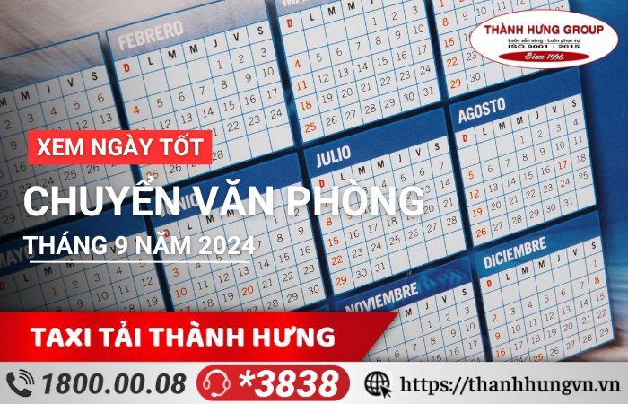 Ngày tốt chuyển văn phòng tháng 9 năm 2024