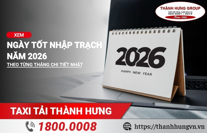 Ngày tốt nhập trạch năm 2026 