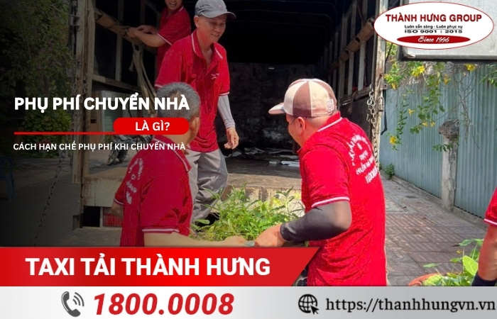 Phụ phí chuyển nhà