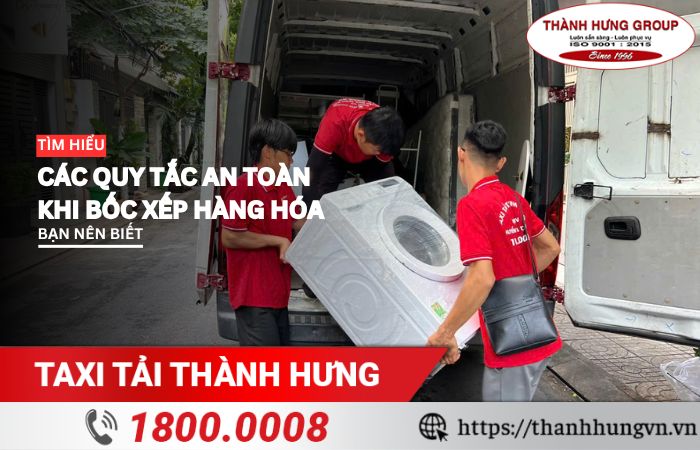 Quy tắc an toàn khi bốc xếp hàng hóa