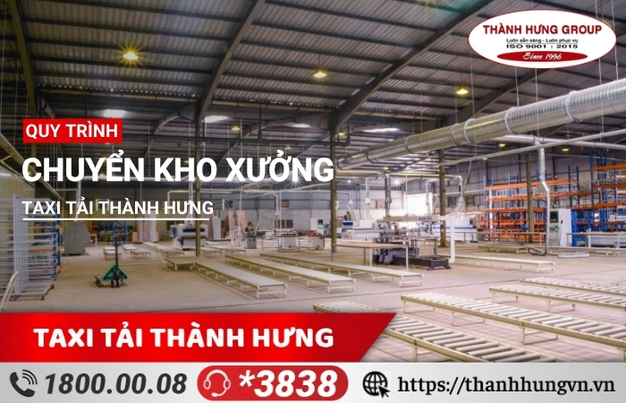 Quy trình chuyển kho xưởng