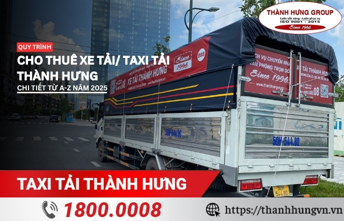 Quy trình thuê xe tải Thành Hưng