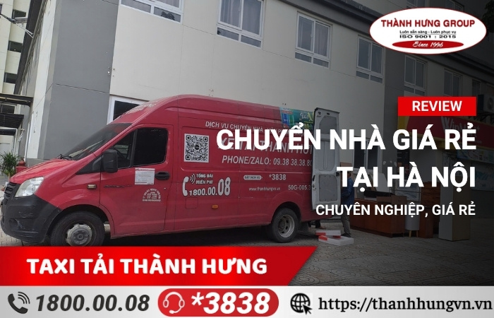 Review đơn vị chuyển nhà giá rẻ tại Hà Nội