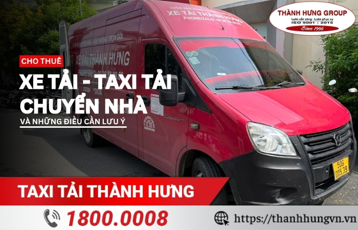 Taxi Tải Chuyển Nhà