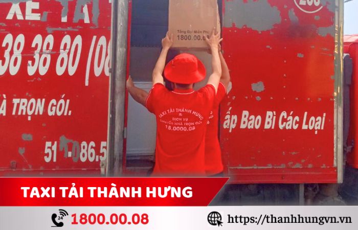 Taxi tải huyện Hóc Môn chở hàng, chuyển nhà, văn phòng giá rẻ Thành Hưng