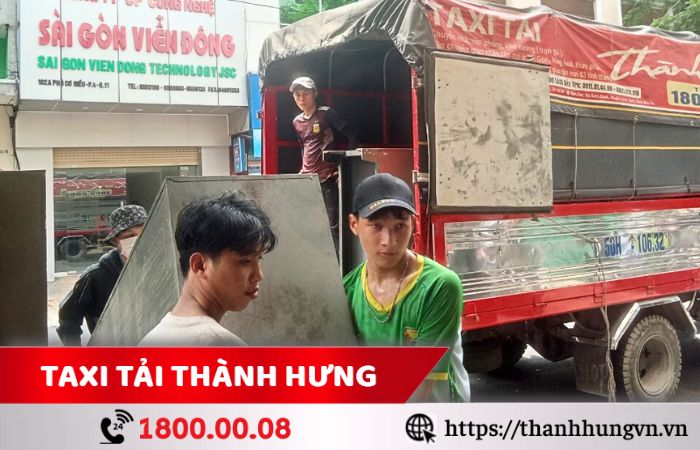 Taxi tải huyện Nhà Bè chuyển nhà, chở hàng giá rẻ Thành Hưng