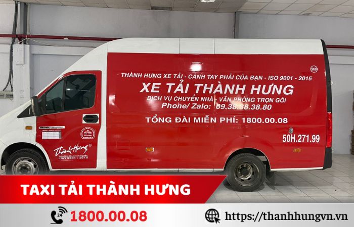 Taxi tải Thủ Đức chuyển nhà, chở hàng giá rẻ uy tín Thành Hưng