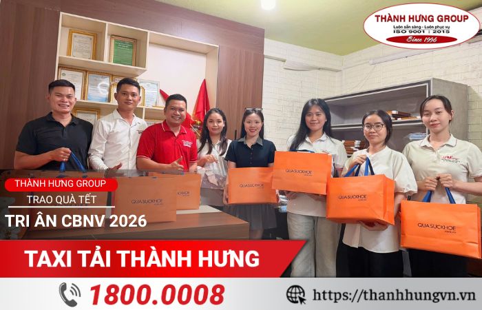 Thành Hưng Group trao quà Tết tri ân CBNV 2026