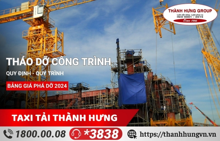 Tháo dỡ công trình